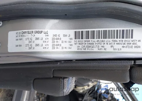 2015 Jeep Cherokee Limited из США, поврежденный, VIN 1C4PJMDBXFW511719